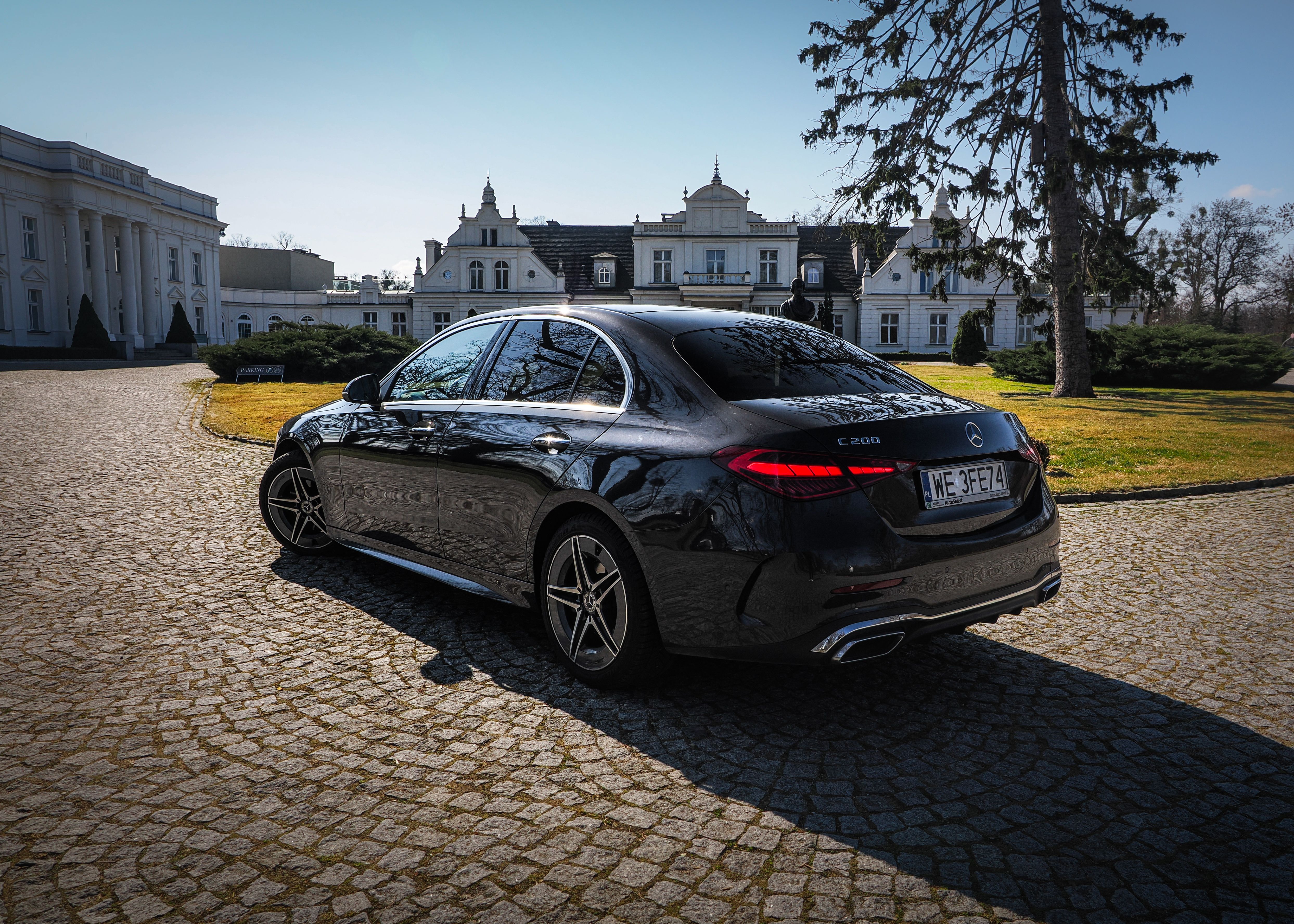 Mercedes C przód
